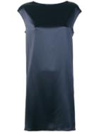 Gianluca Capannolo Ruched Back Dress - Blue
