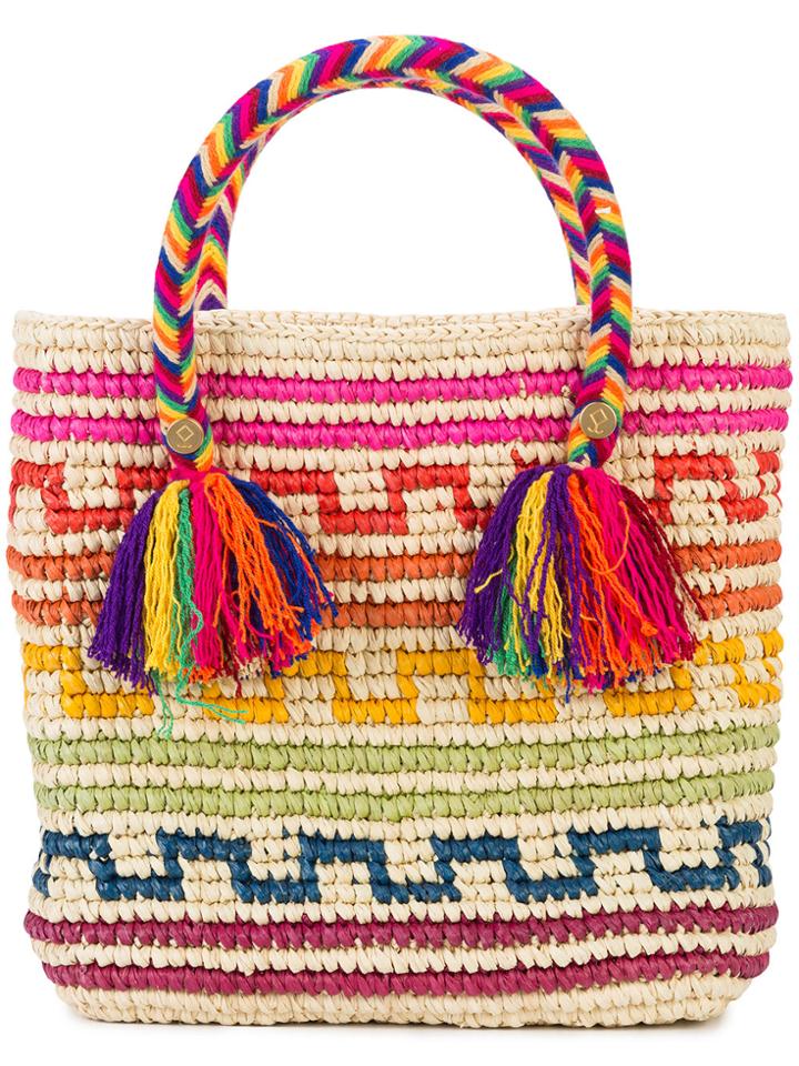 Yosuzi Arco Iris Small Tote - Nude & Neutrals