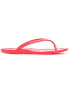 Ea7 Emporio Armani Thong Flip Flops - Red
