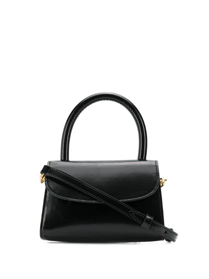 By Far Minisemipat Mini Satchel - Black