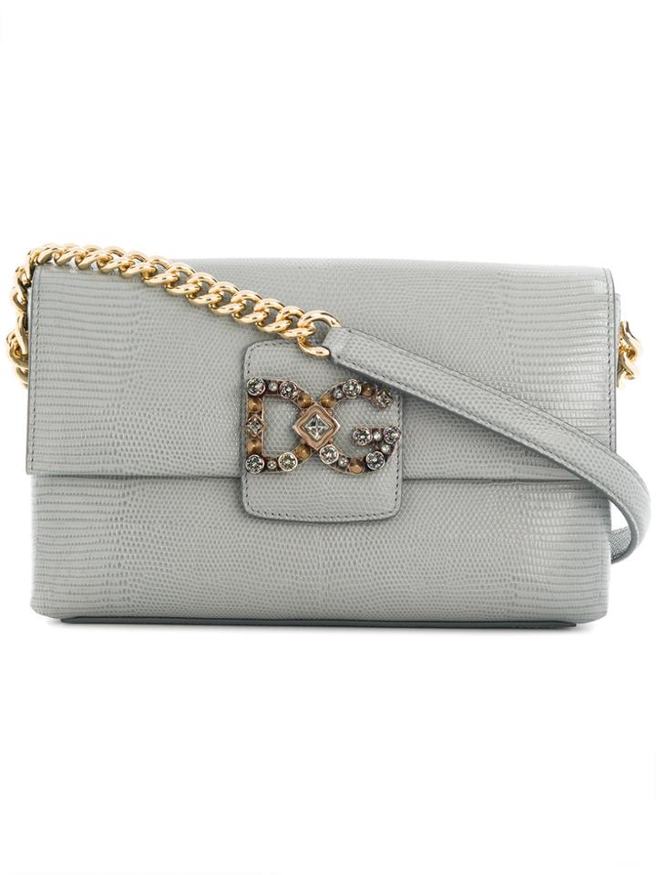 Dolce & Gabbana Dg Millennials Shoulder Bag - Grey