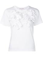 Comme Des Garçons Ruffles T-shirt - White