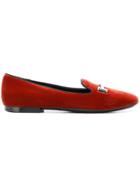 Tod's Double T Ballerina Shoes - Yellow & Orange