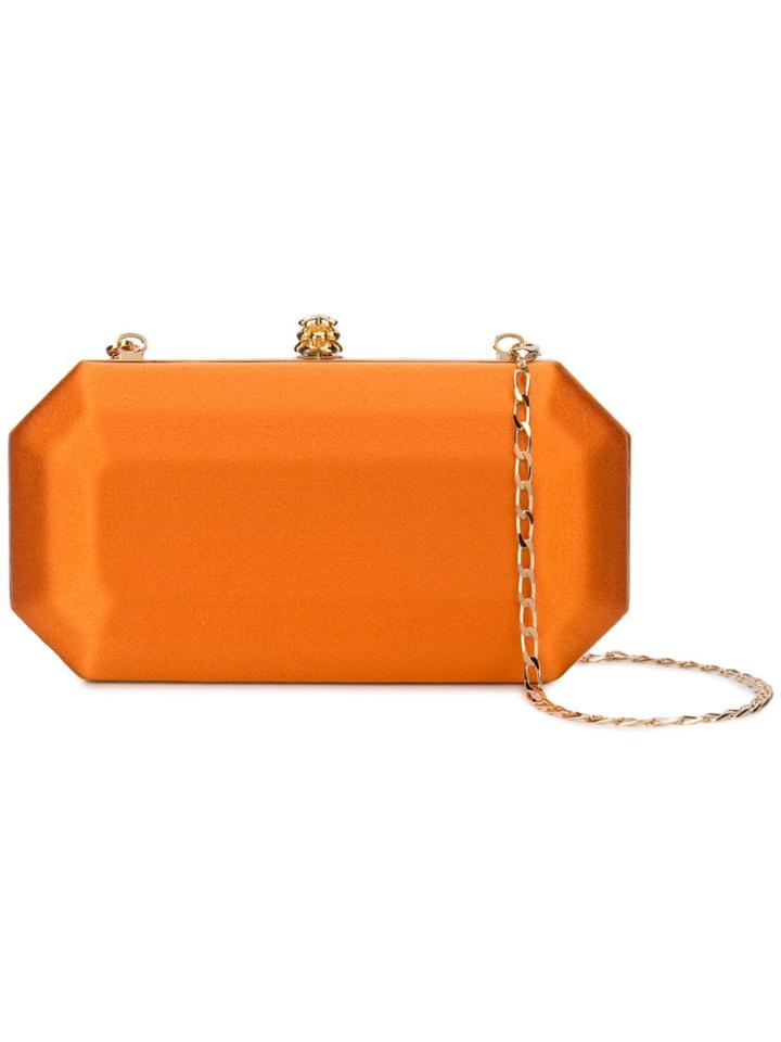 Tyler Ellis Perry Clutch Bag - Orange