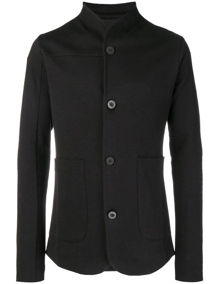 Thom Krom Collarless Jacket - Black