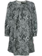 Marc Jacobs - Paisley Print Dress - Women - Cotton - M, Black, Cotton