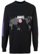 Alexander Wang Awg Long-sleeve T-shirt - Black
