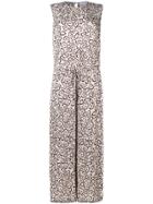 Christian Wijnants Bamboo Printed Jumpsuit - Neutrals