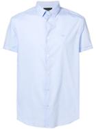 Emporio Armani Short Sleeve Shirt - Blue