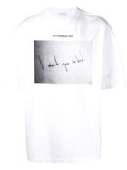 Ih Nom Uh Nit I Want You So Bad Print T-shirt - White