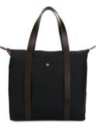 Mismo Square Shoulder Bag, Adult Unisex, Blue, Leather/nylon