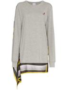 Rosie Assoulin Rosie Tee Cn Scrf Bk Ls - Grey