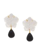 Lizzie Fortunato Jewels Paper White Earrings
