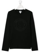 Karl Lagerfeld Kids Tonal Logo T-shirt - Black