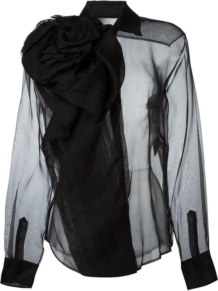 Christian Dior Vintage Sheer Shirt