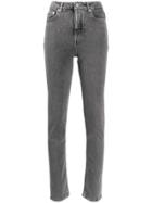 Alberta Ferretti Skinny Fit Jeans - Grey