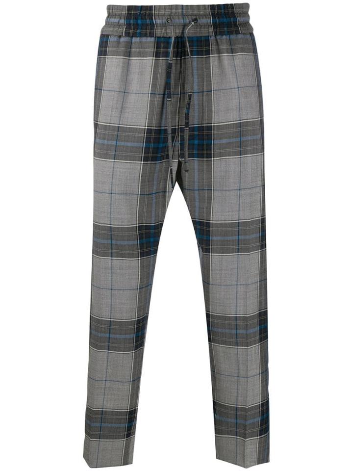 Vivienne Westwood Tartan Trousers - Blue