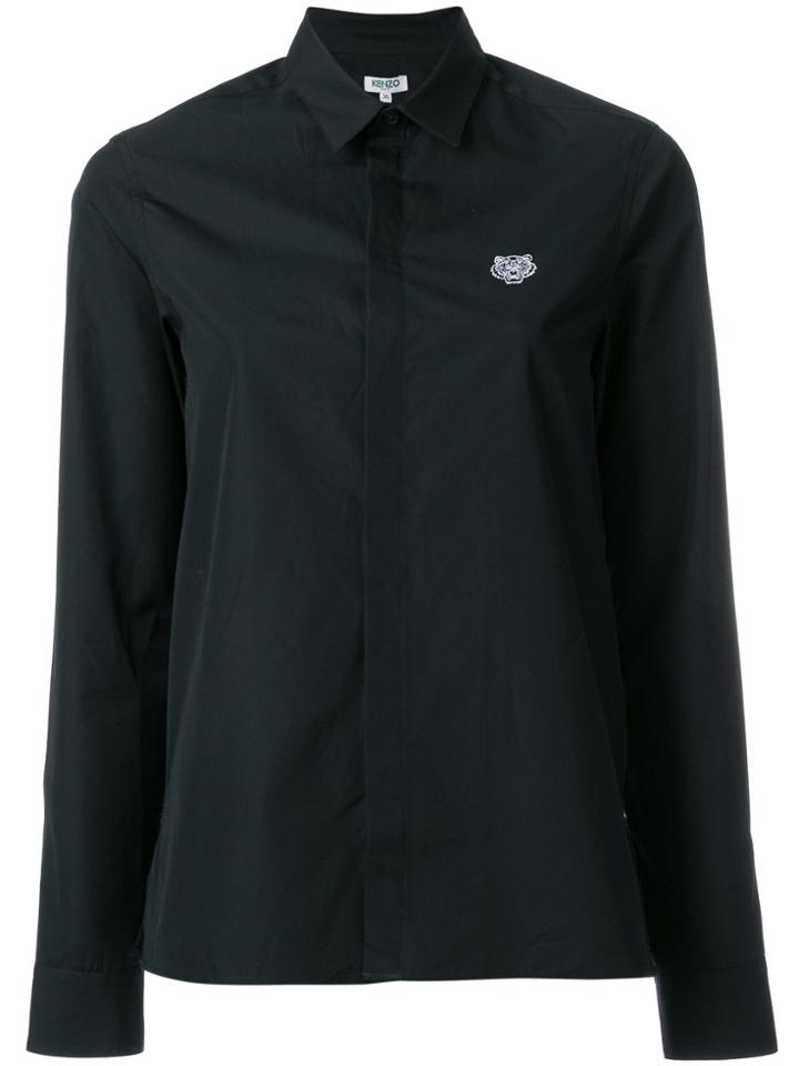 Kenzo Tiger Logo Shirt - Black
