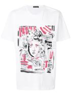 Versace Abstract Medusa T-shirt - White