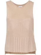 Osklen Knit Tank - Nude & Neutrals