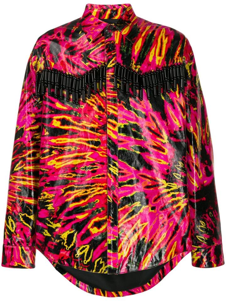 Dsquared2 Bead Fringe Jacket - Pink