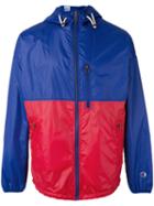 Champion - Panel Sports Jacket - Men - Polyamide/polyester - M, Blue, Polyamide/polyester