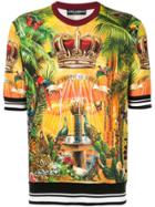 Dolce & Gabbana Tropical King Print Pullover - Multicolour