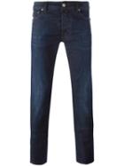 Slim Fit Jeans, Men's, Size: 35, Blue, Cotton/spandex/elastane, Jacob Cohen