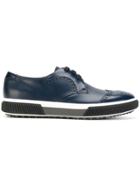 Prada Classic Lace-up Shoes - Blue