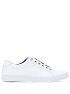 Tommy Hilfiger Logo Strap Sneakers - White