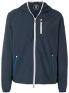 Save The Duck Contrast Hood Jacket - Blue