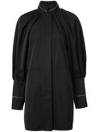 Ellery Witch Doctor Shirt Dress, Women's, Size: 10, Black, Polyester