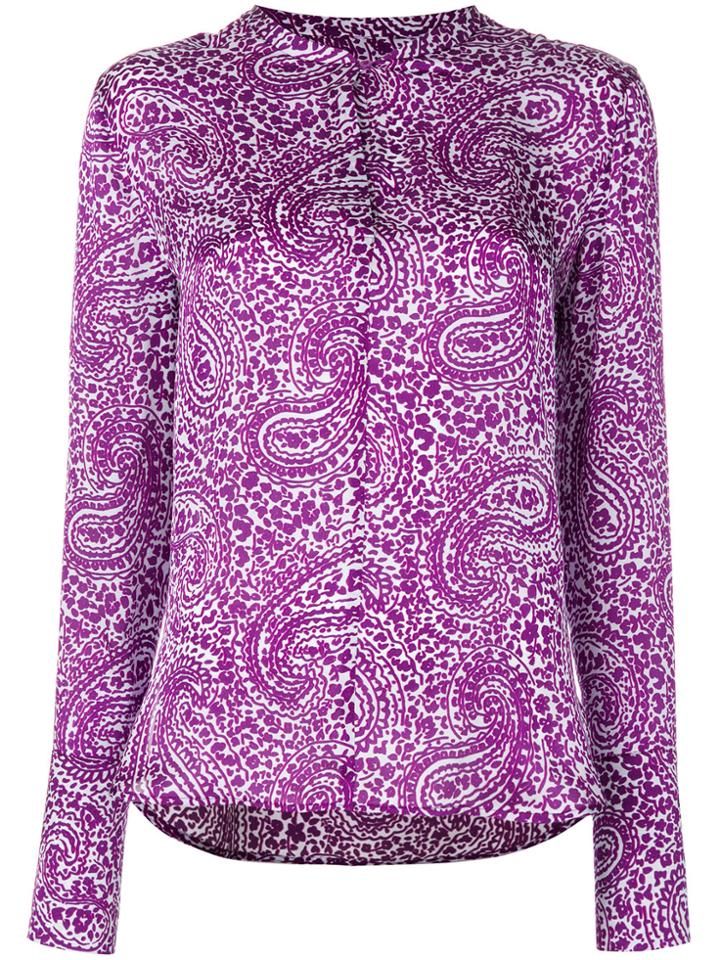 Christian Wijnants Tiya Blouse - Pink & Purple