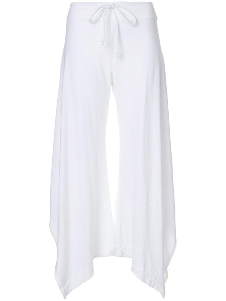 Lost & Found Rooms Draped Cropped Pants - White