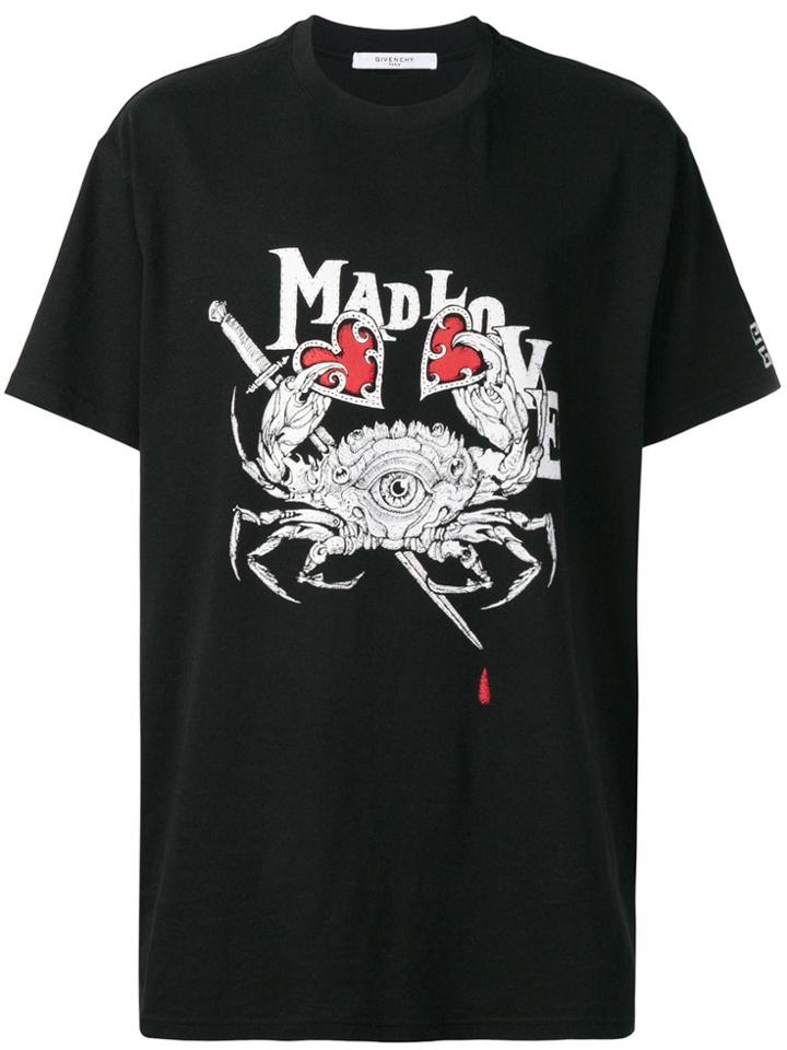 Givenchy Cancer Print T-shirt - Black