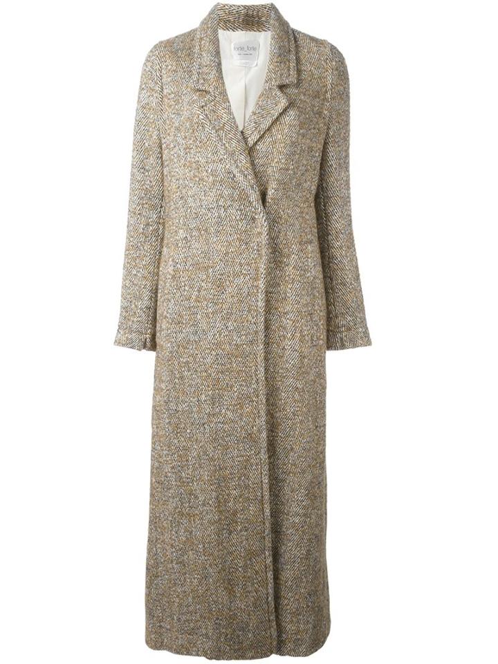Forte Forte Long Herringbone Overcoat