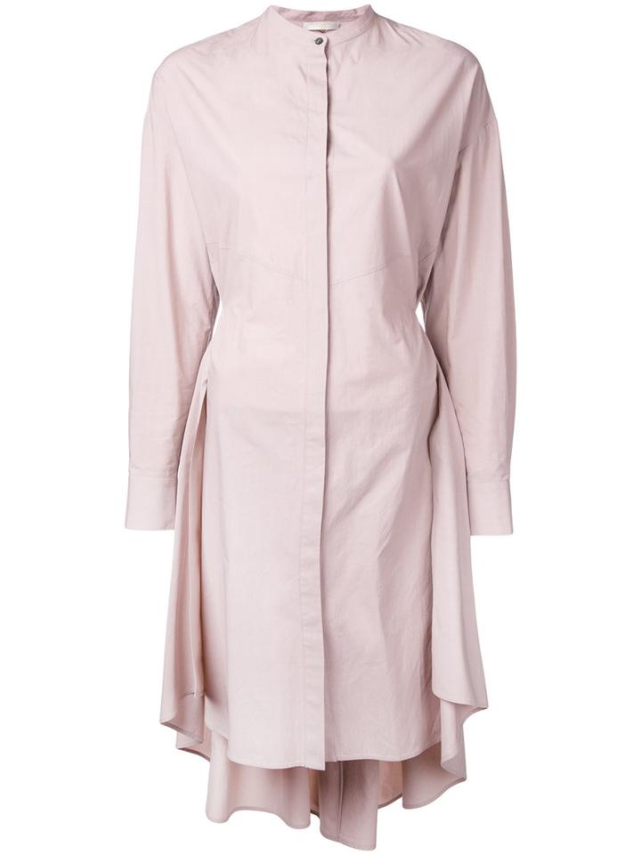 Mantu Shirt Coat, Women's, Size: 48, Pink/purple, Cotton