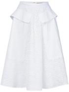 Nº21 Lace A-line Skirt - White