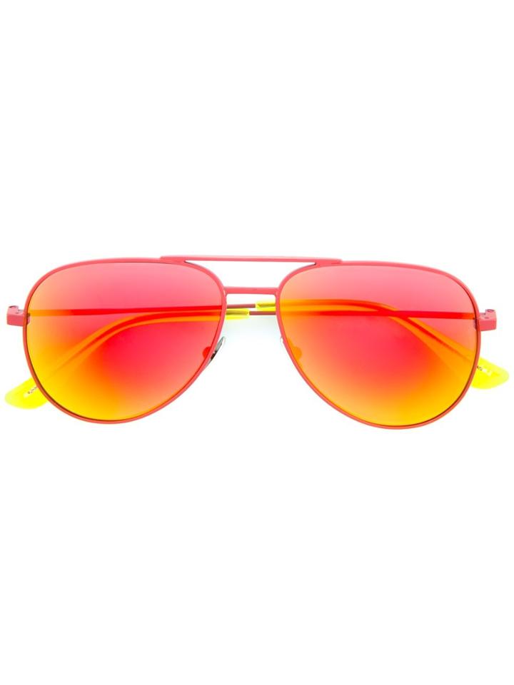 Saint Laurent Eyewear 'classic 11 Surf' Sunglasses - Red