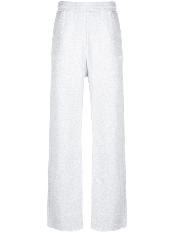 Msgm Wide Leg Trousers - Grey