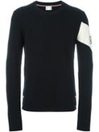Moncler Gamme Bleu Contrast Stripe Jumper
