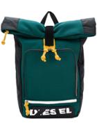 Diesel F-scuba Rolltop Backpack - Green