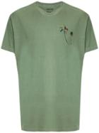 Osklen Stone Little Tropical Palm T-shirt - Green