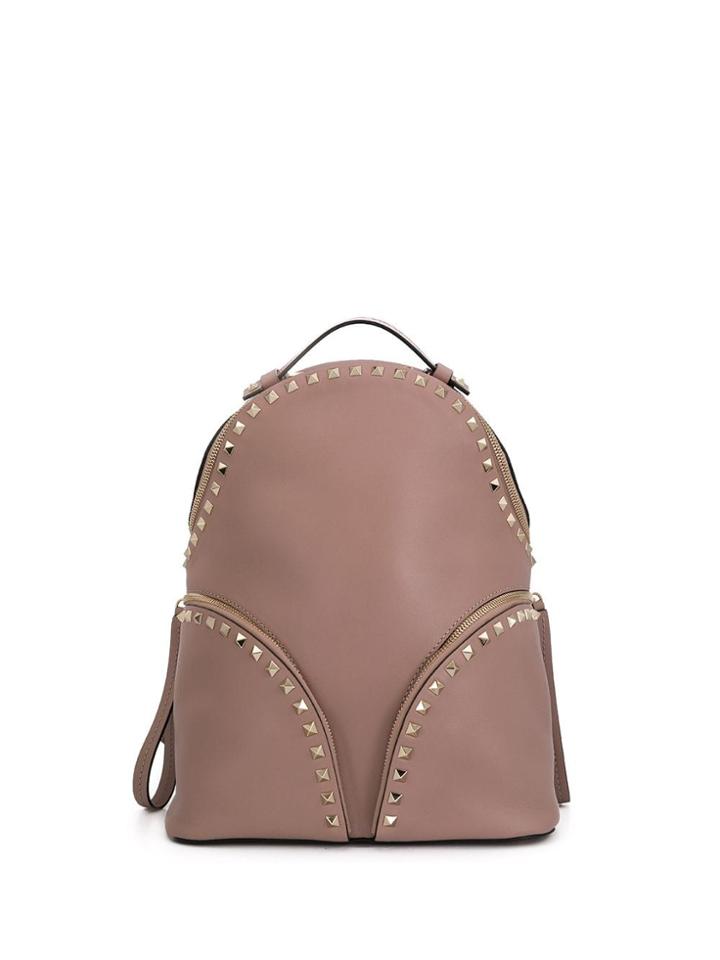 Valentino Valentino Garavani Rockstud Backpack - Neutrals