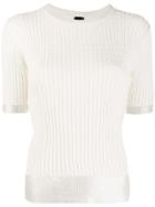 Pinko Knitted Top - White