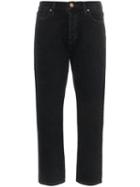 Goldsign The Low Slung With Clean Set Of Pockets Jeans - Black