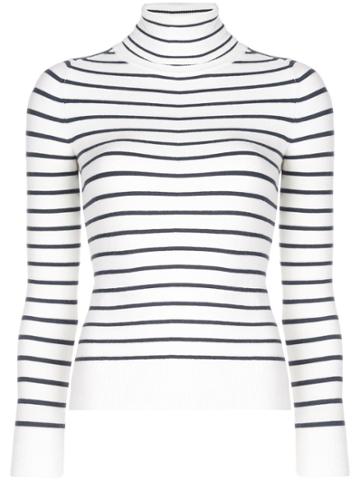 Joostricot Turtleneck Knit Top - White