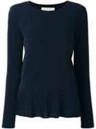 Michael Michael Kors Pleated Hem Top