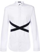Unconditional - Cross Strap Shirt - Men - Cotton - Xl, White, Cotton