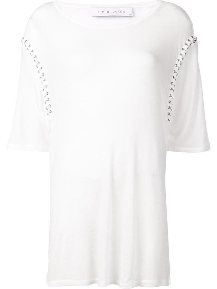 Iro 'mayssaw' Blouse, Women's, Size: Xs, White, Polyurethane/lyocell